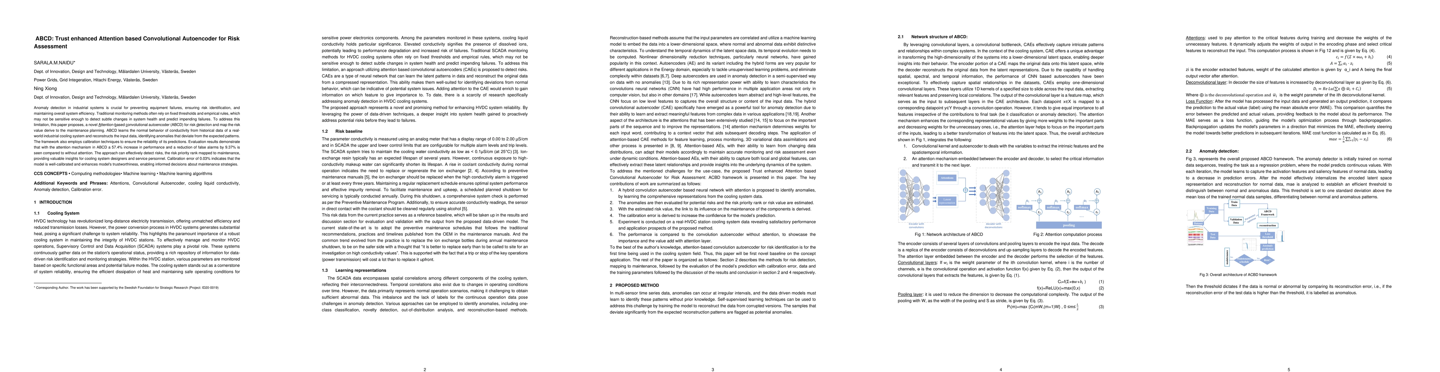 Thumbnail for ABCD: Trust enhanced Attention based Convolutional Autoencoder for Risk
  Assessment