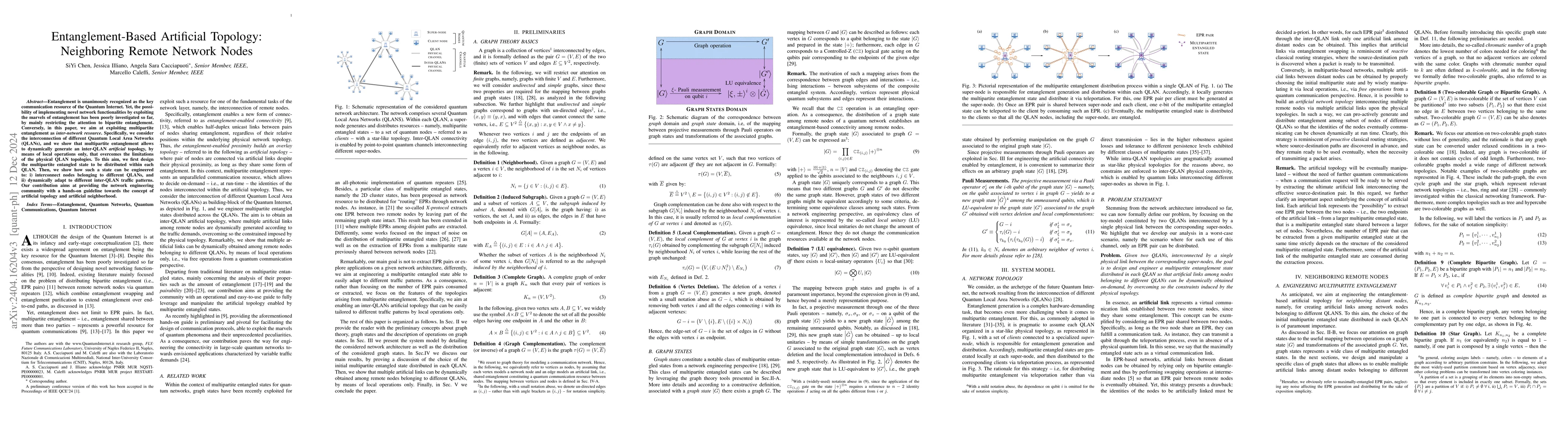 Thumbnail for Entanglement-Based Artificial Topology: Neighboring Remote Network Nodes