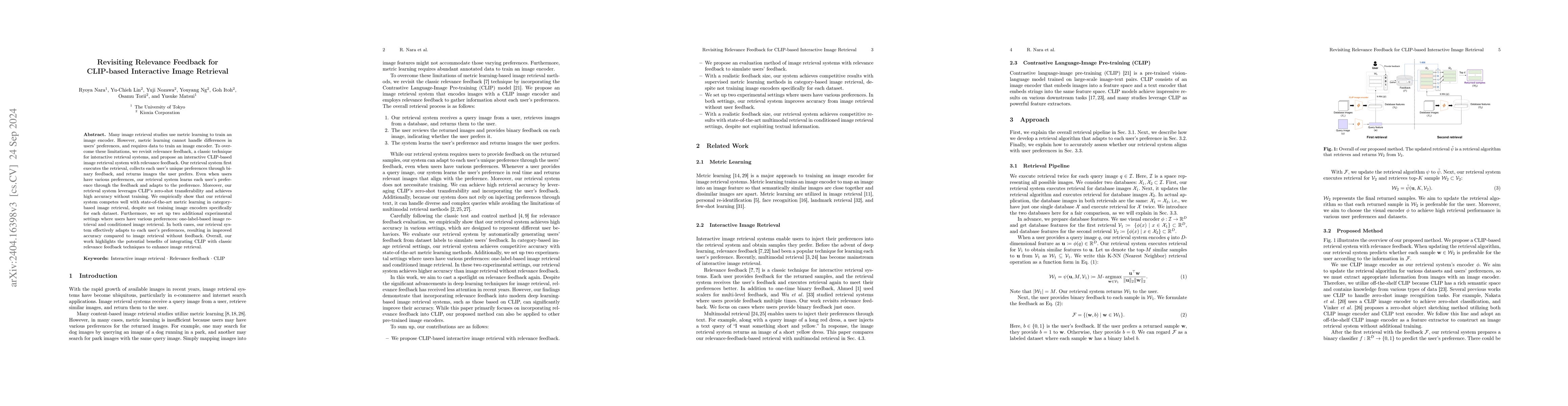 Thumbnail for Revisiting Relevance Feedback for CLIP-based Interactive Image Retrieval