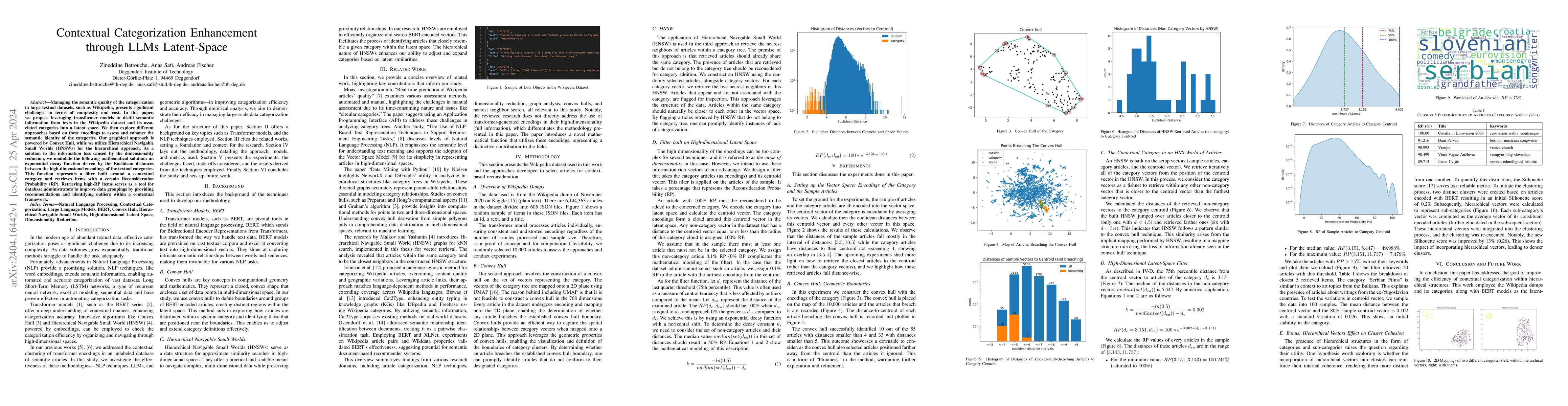 Thumbnail for Contextual Categorization Enhancement through LLMs Latent-Space