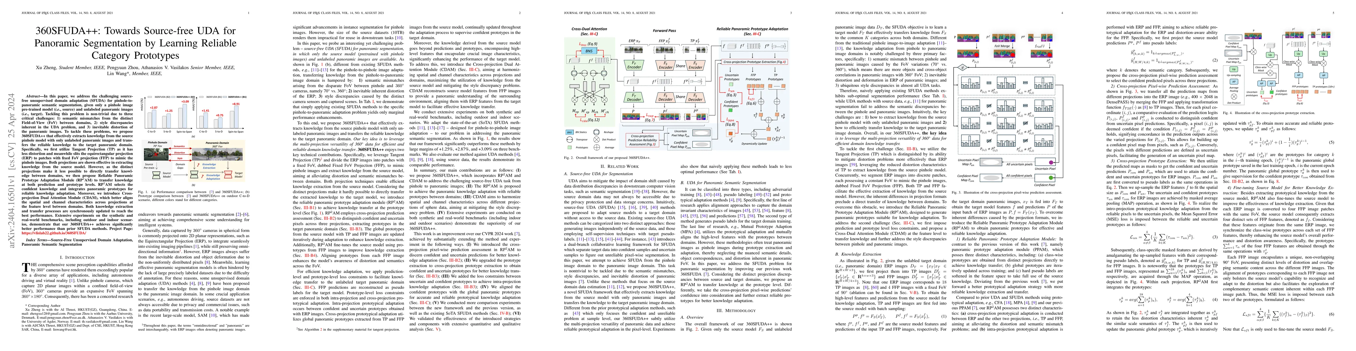 Thumbnail for 360SFUDA++: Towards Source-free UDA for Panoramic Segmentation by
  Learning Reliable Category Prototypes