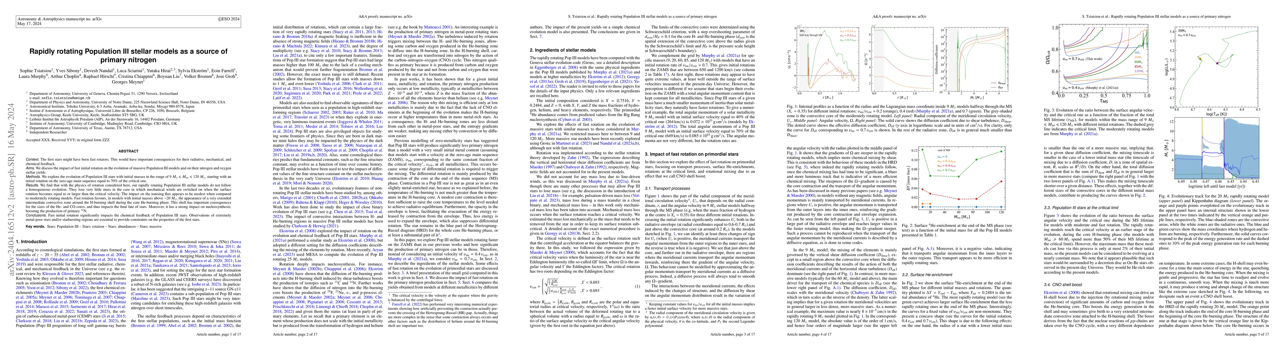 Thumbnail for Rapidly rotating Population III stellar models as a source of primary
  nitrogen