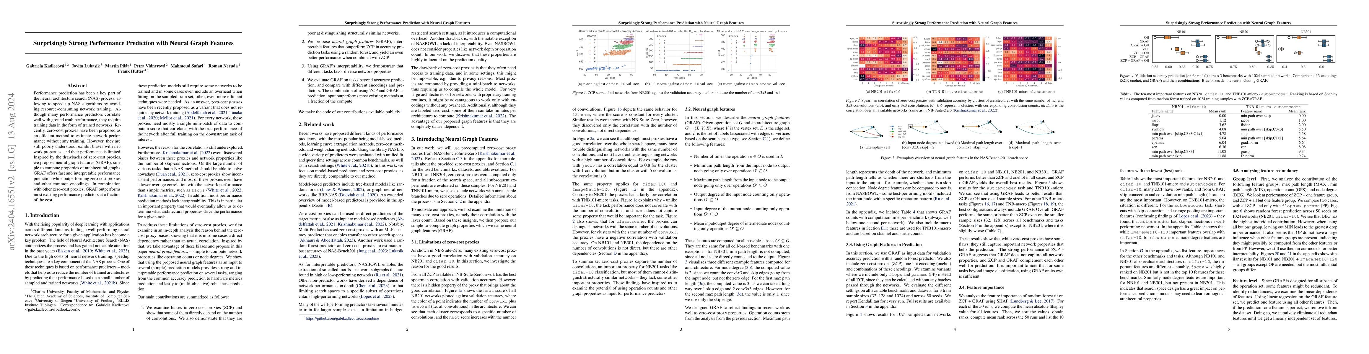 Thumbnail for Surprisingly Strong Performance Prediction with Neural Graph Features
