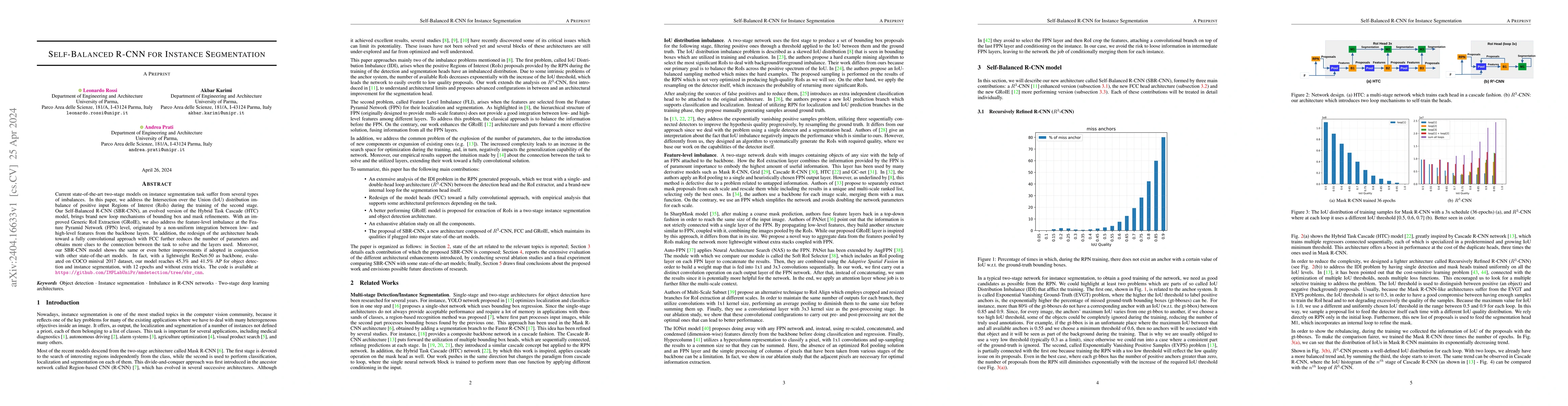 Thumbnail for Self-Balanced R-CNN for Instance Segmentation