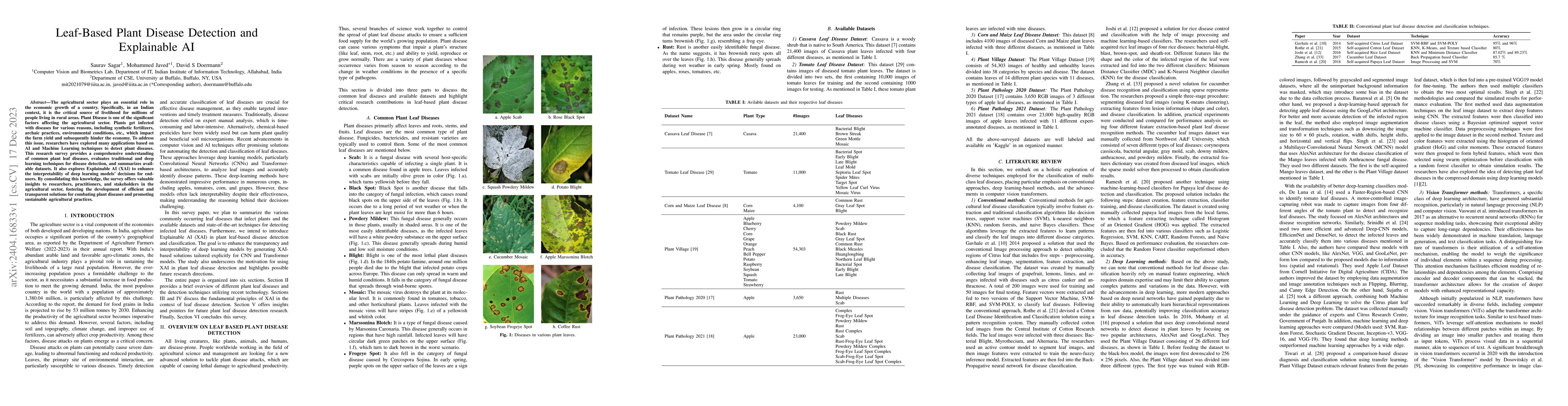 Thumbnail for Leaf-Based Plant Disease Detection and Explainable AI