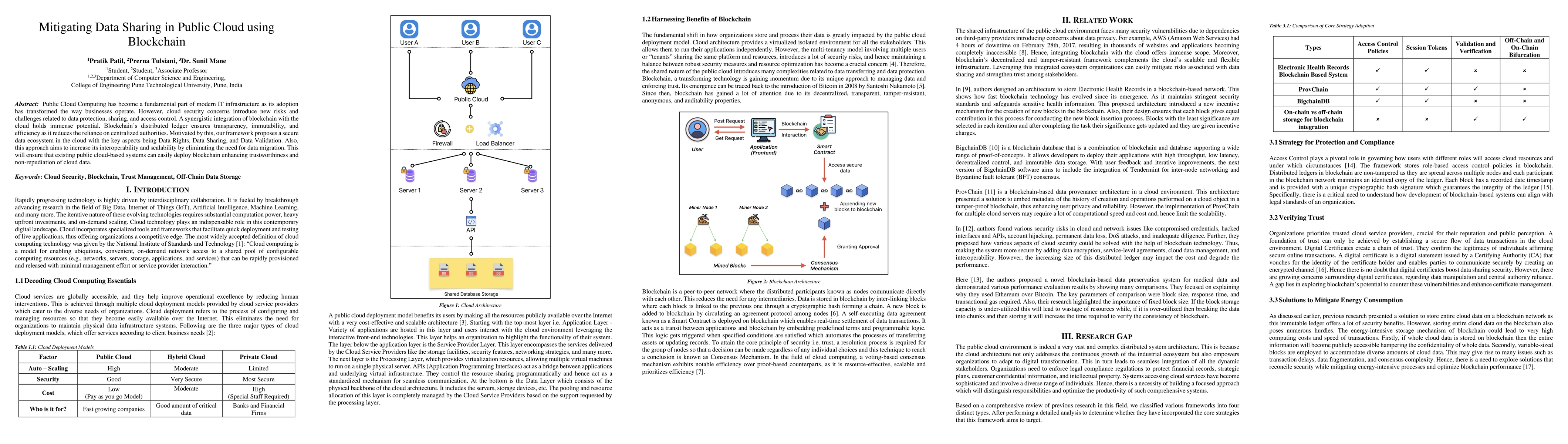 Thumbnail for Mitigating Data Sharing in Public Cloud using Blockchain