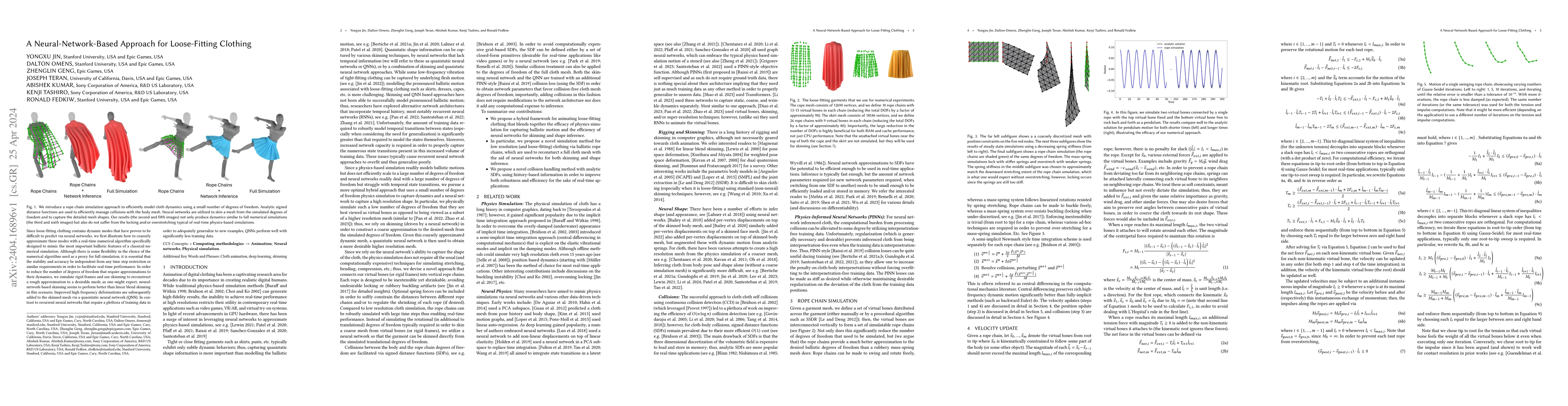 Thumbnail for A Neural-Network-Based Approach for Loose-Fitting Clothing