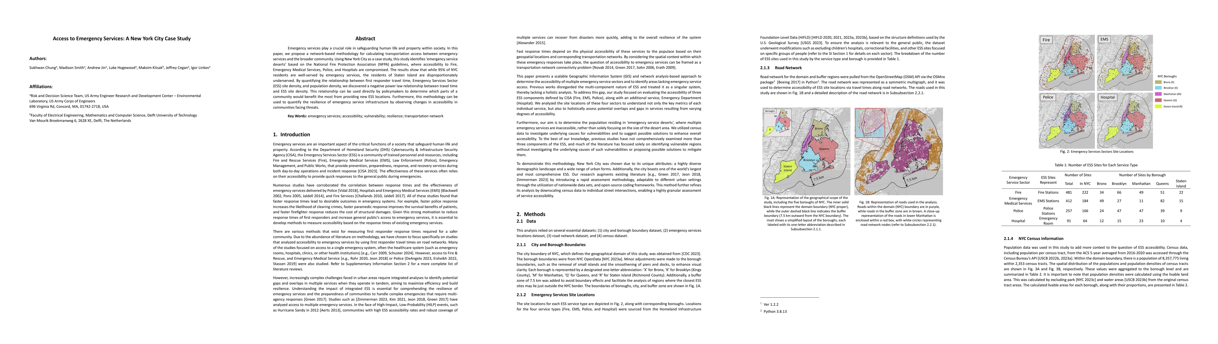 Thumbnail for Access to Emergency Services: A New York City Case Study
