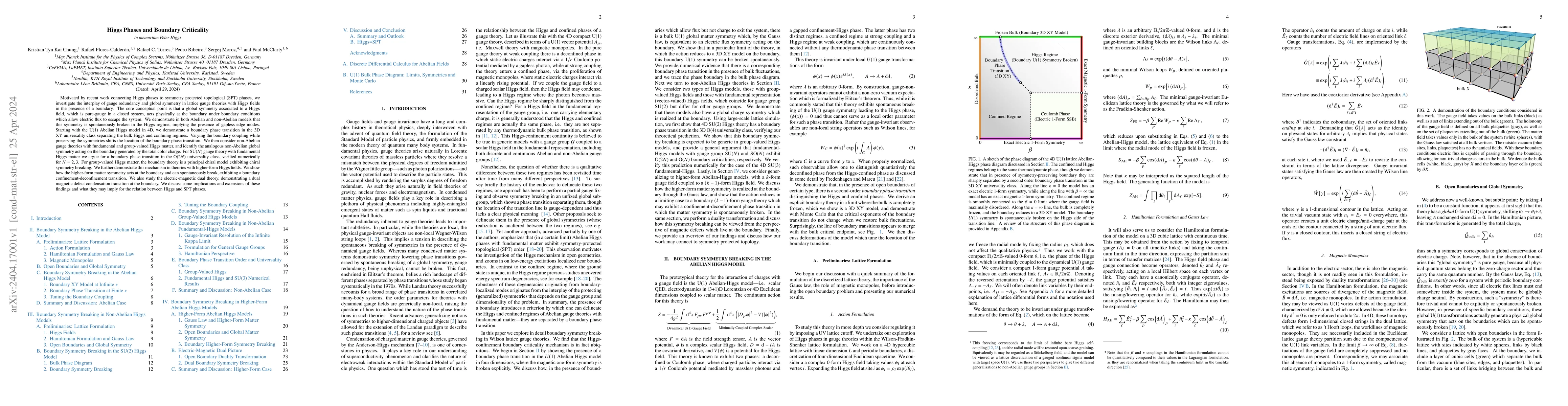 Thumbnail for Higgs Phases and Boundary Criticality