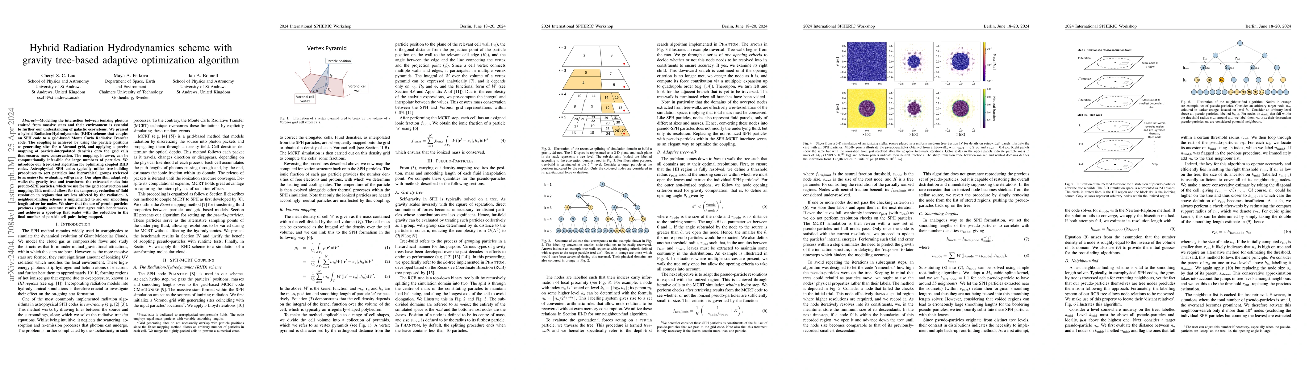 Thumbnail for Hybrid Radiation Hydrodynamics scheme with gravity tree-based adaptive
  optimization algorithm