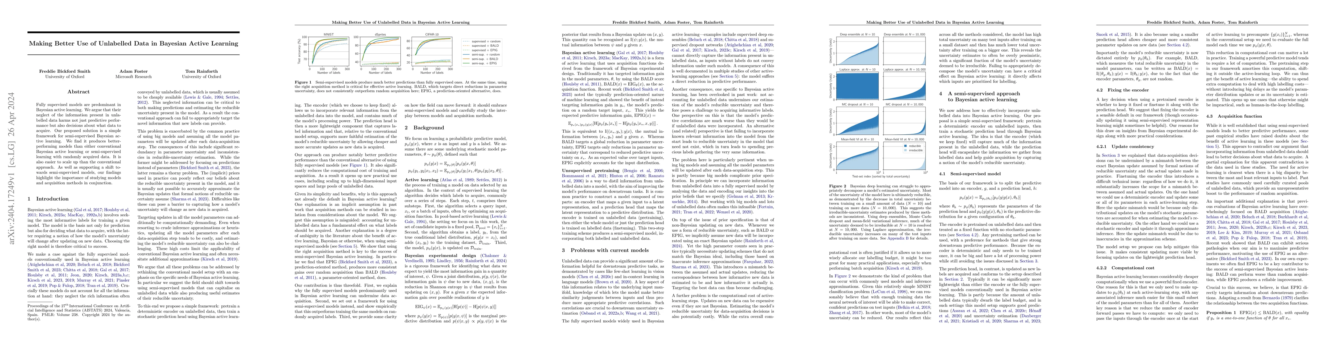 Thumbnail for Making Better Use of Unlabelled Data in Bayesian Active Learning