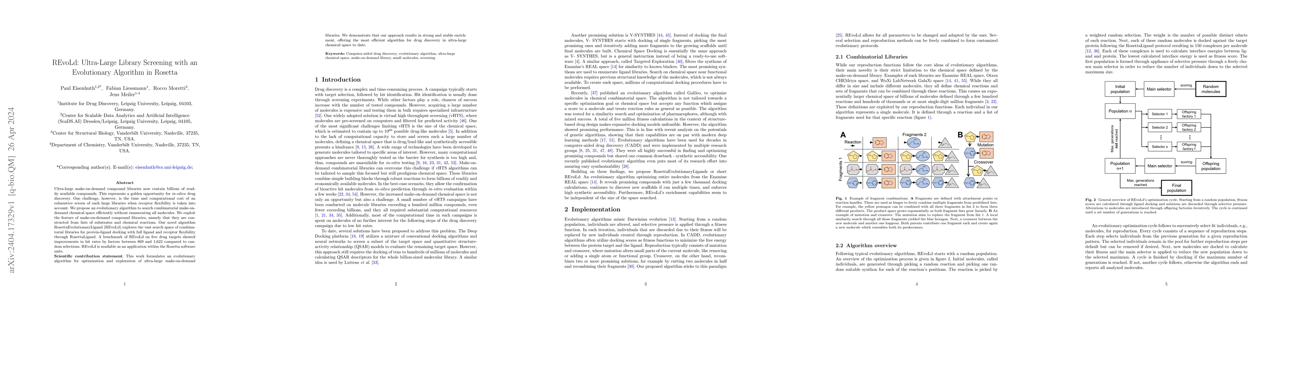 Thumbnail for REvoLd: Ultra-Large Library Screening with an Evolutionary Algorithm in
  Rosetta