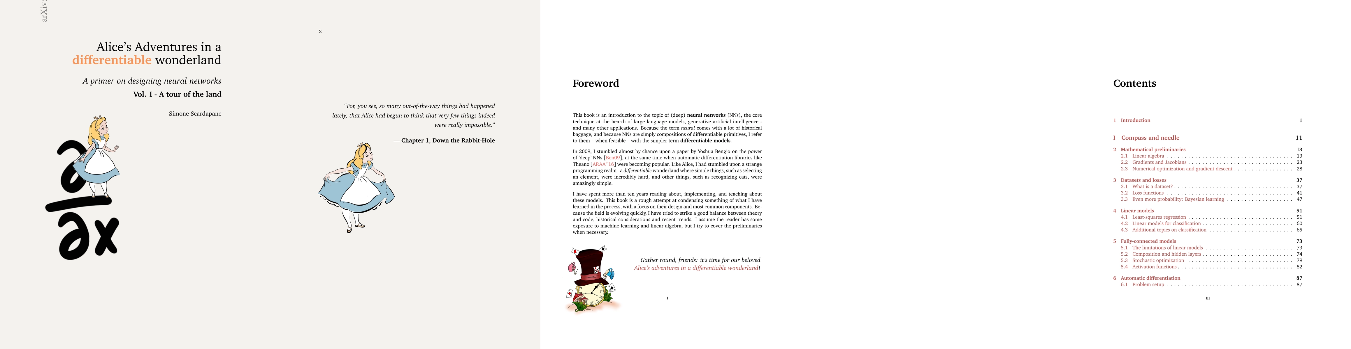Thumbnail for Alice's Adventures in a Differentiable Wonderland -- Volume I, A Tour of
  the Land