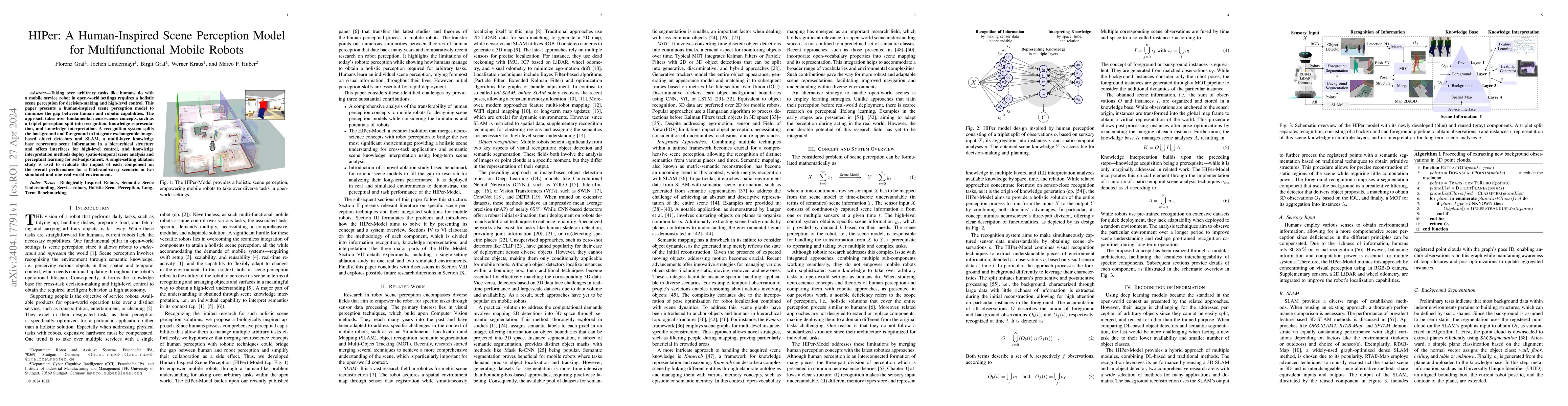 Thumbnail for HIPer: A Human-Inspired Scene Perception Model for Multifunctional
  Mobile Robots