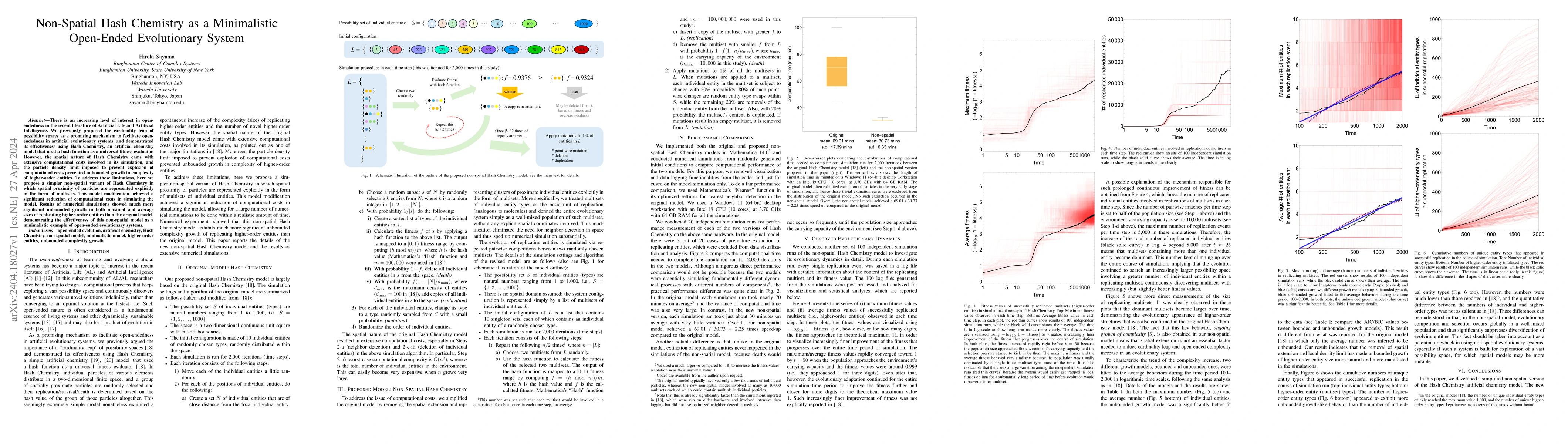 Thumbnail for Non-Spatial Hash Chemistry as a Minimalistic Open-Ended Evolutionary
  System