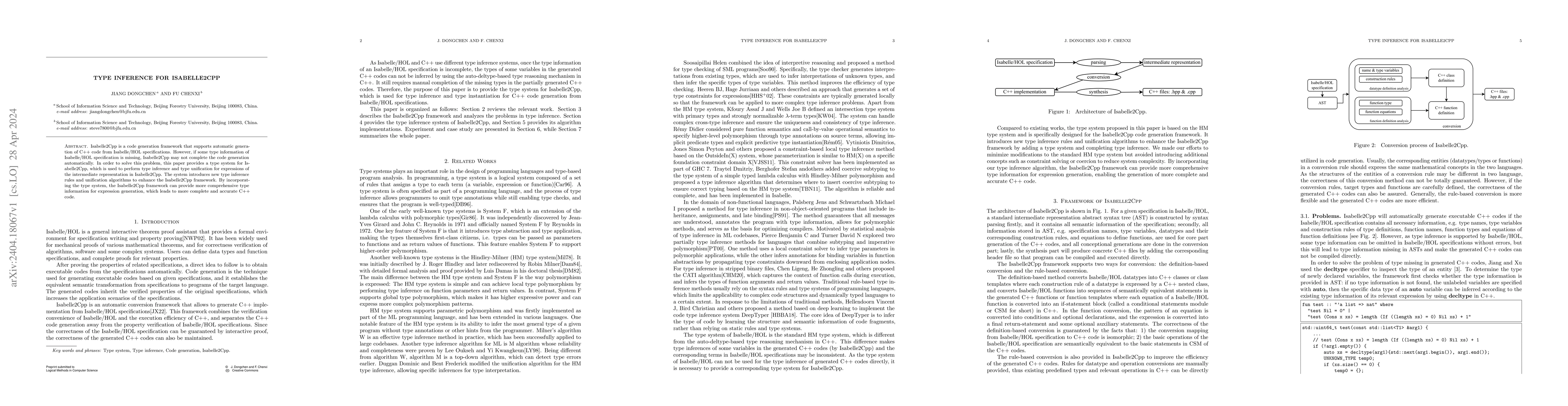 Thumbnail for Type Inference for Isabelle2Cpp
