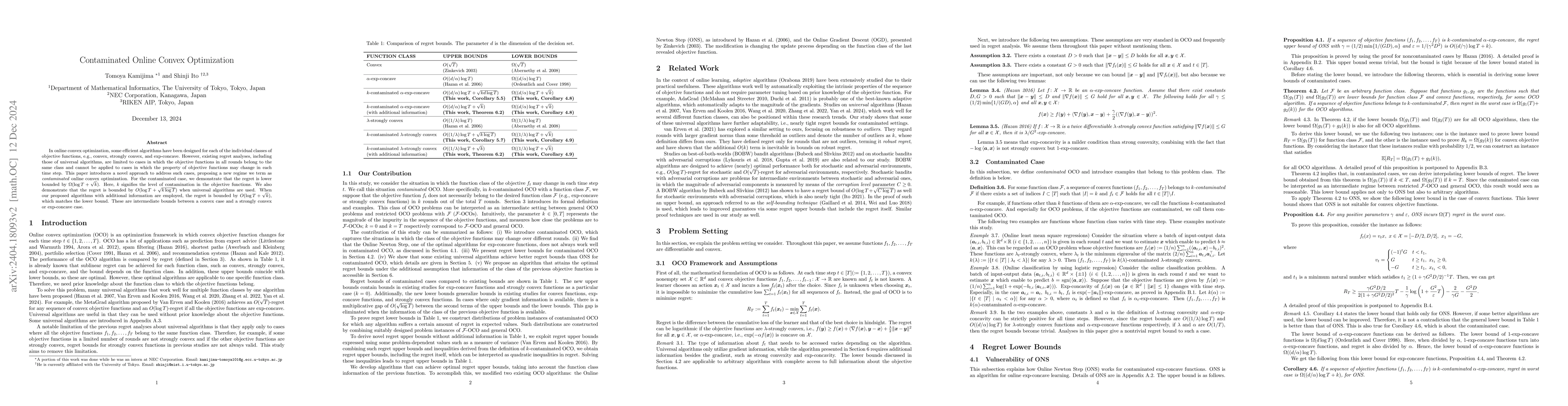 Thumbnail for Contaminated Online Convex Optimization