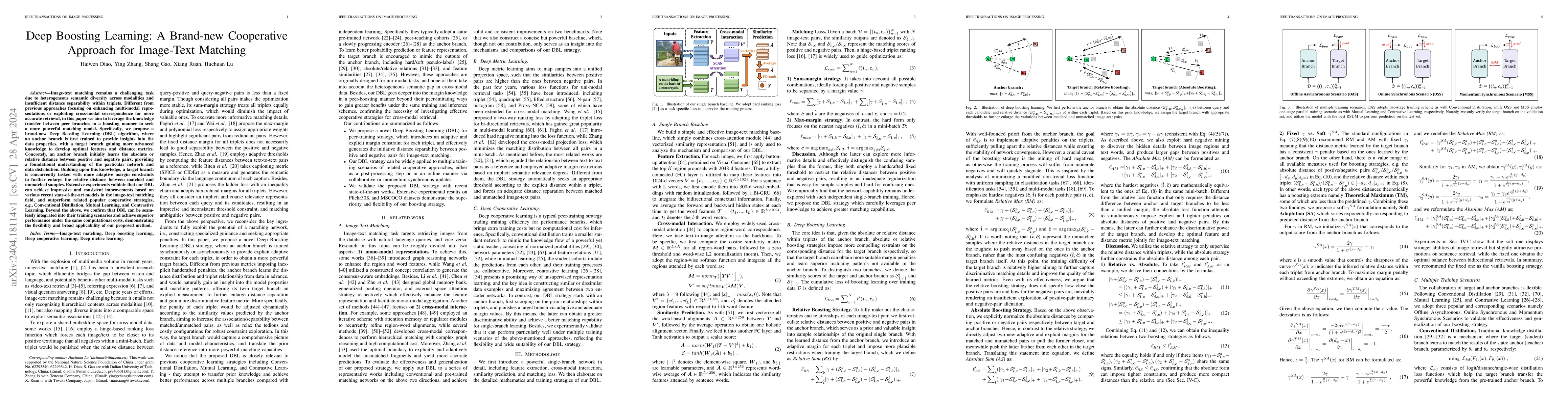 Thumbnail for Deep Boosting Learning: A Brand-new Cooperative Approach for Image-Text
  Matching