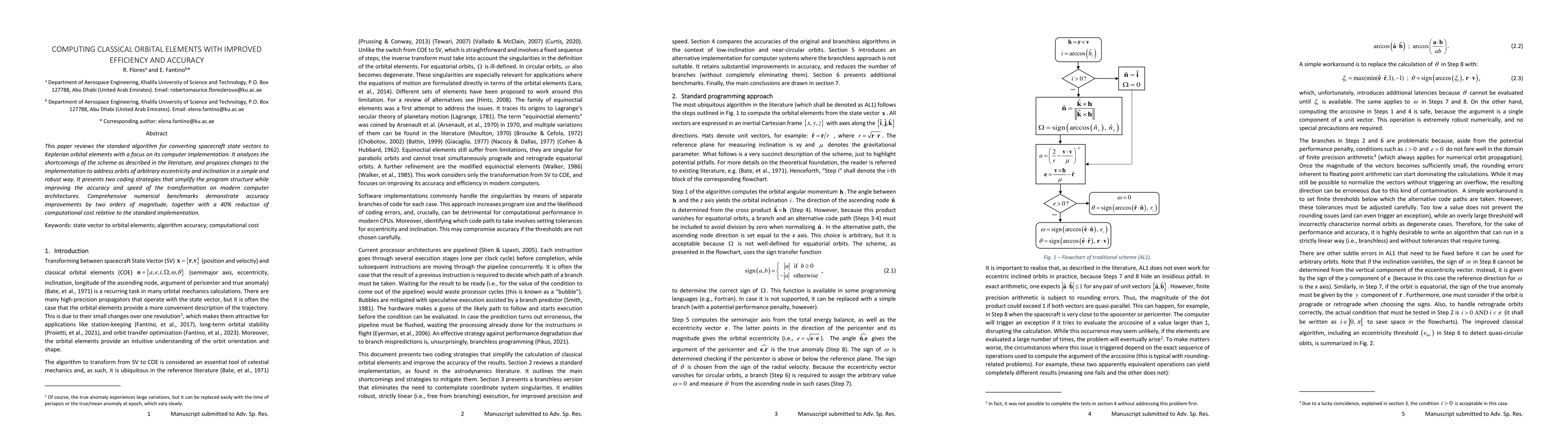 Thumbnail for Efficient, robust and universal computation of classical orbital
  elements