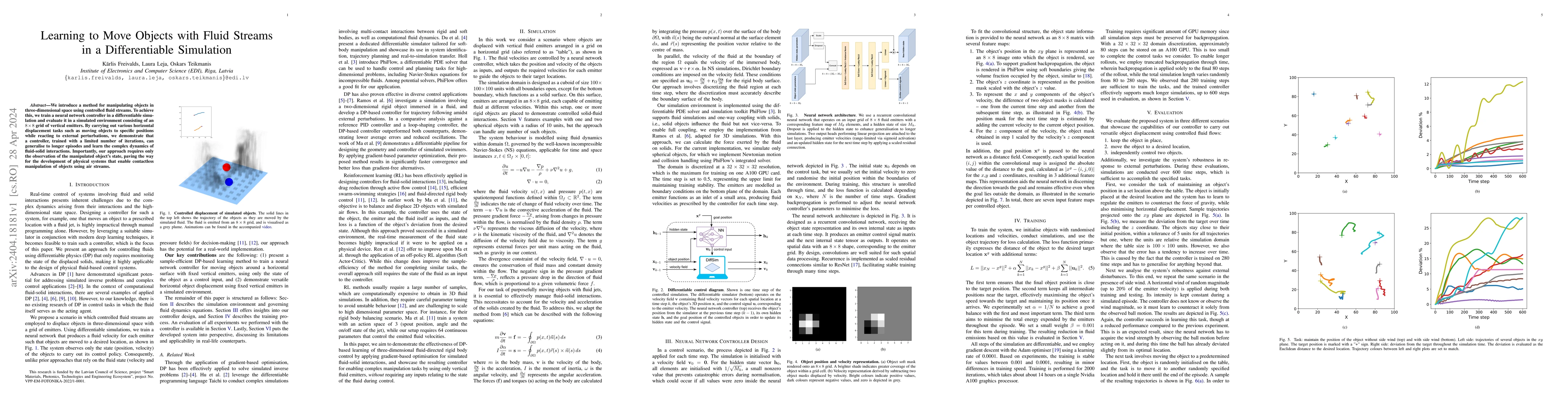 Thumbnail for Learning to Move Objects with Fluid Streams in a Differentiable
  Simulation