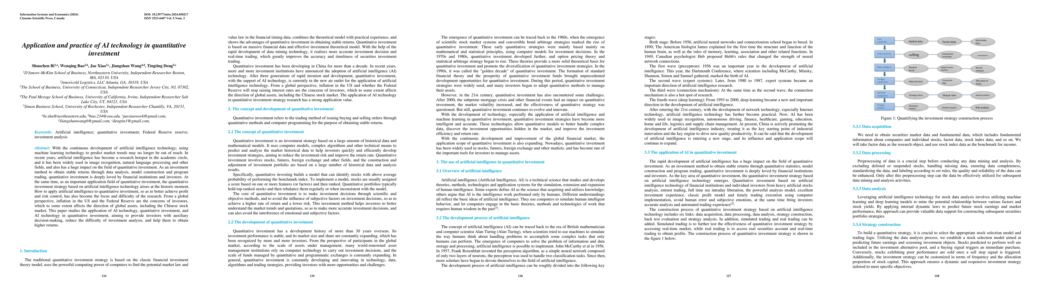 Thumbnail for Application and practice of AI technology in quantitative investment