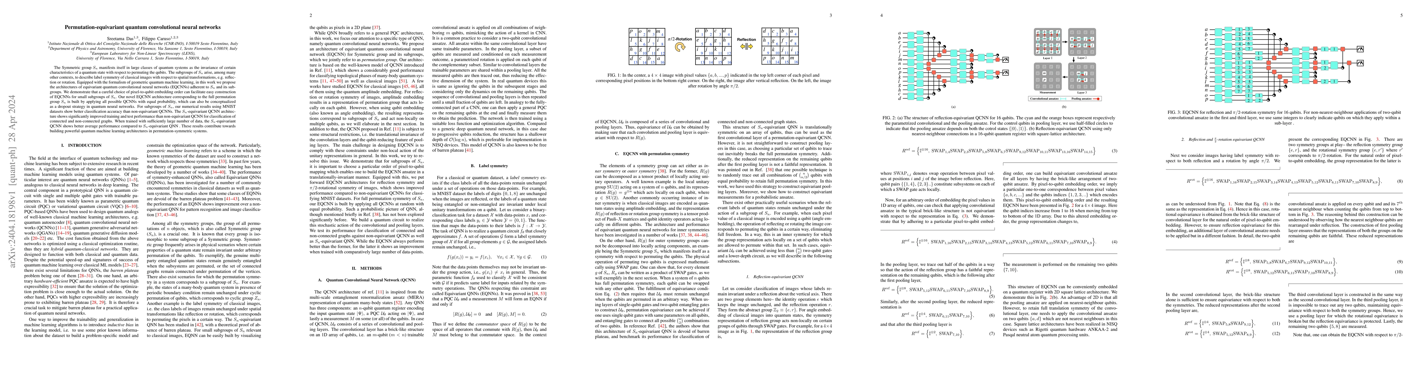 Thumbnail for Permutation-equivariant quantum convolutional neural networks
