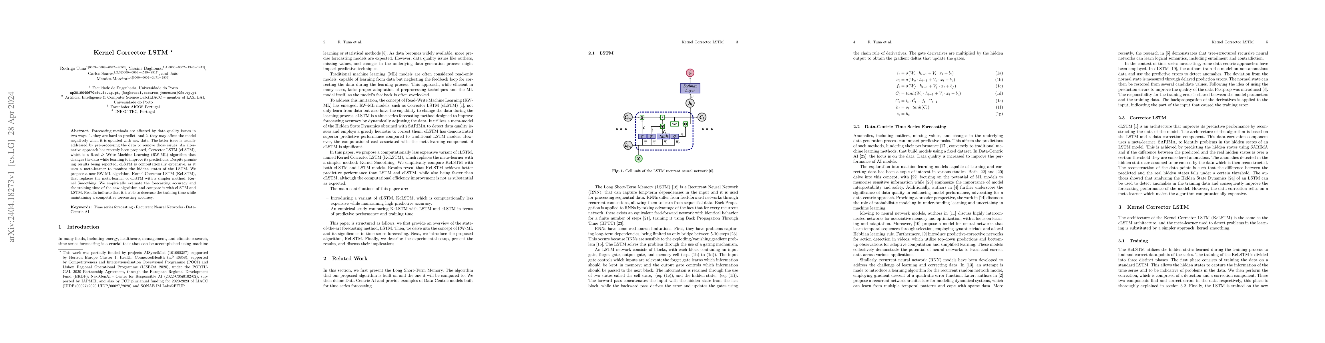 Thumbnail for Kernel Corrector LSTM