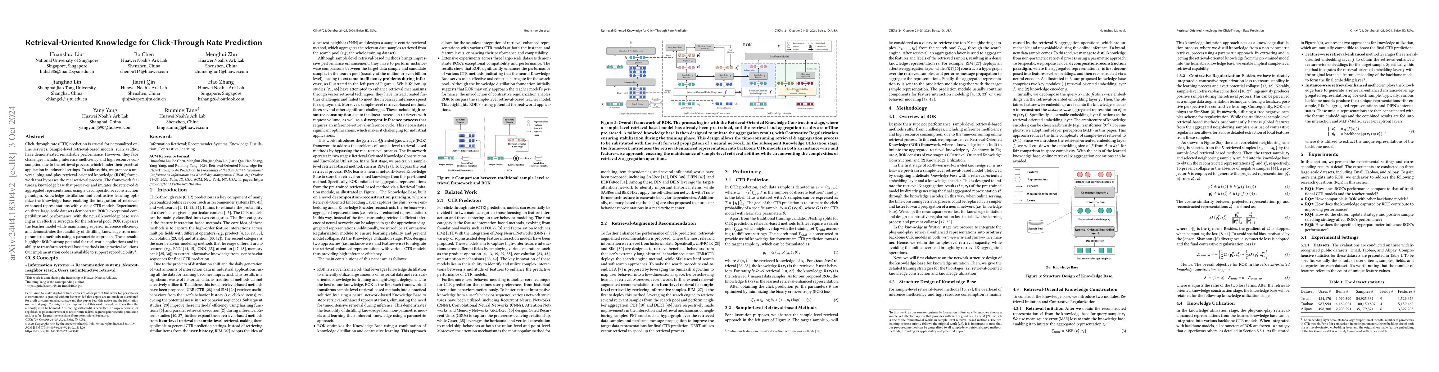 Thumbnail for Retrieval-Oriented Knowledge for Click-Through Rate Prediction