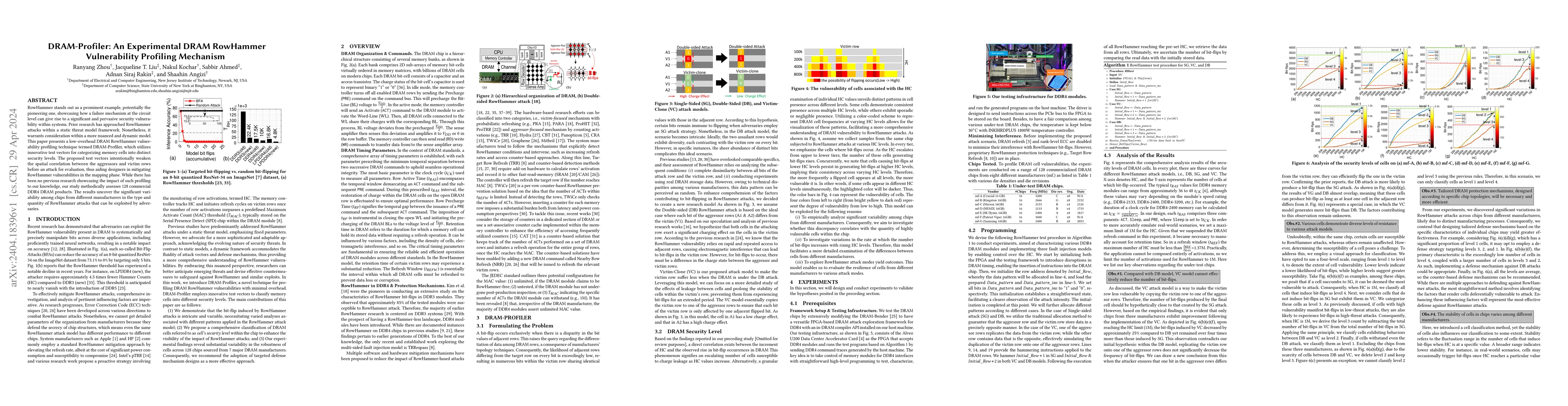 Thumbnail for DRAM-Profiler: An Experimental DRAM RowHammer Vulnerability Profiling
  Mechanism