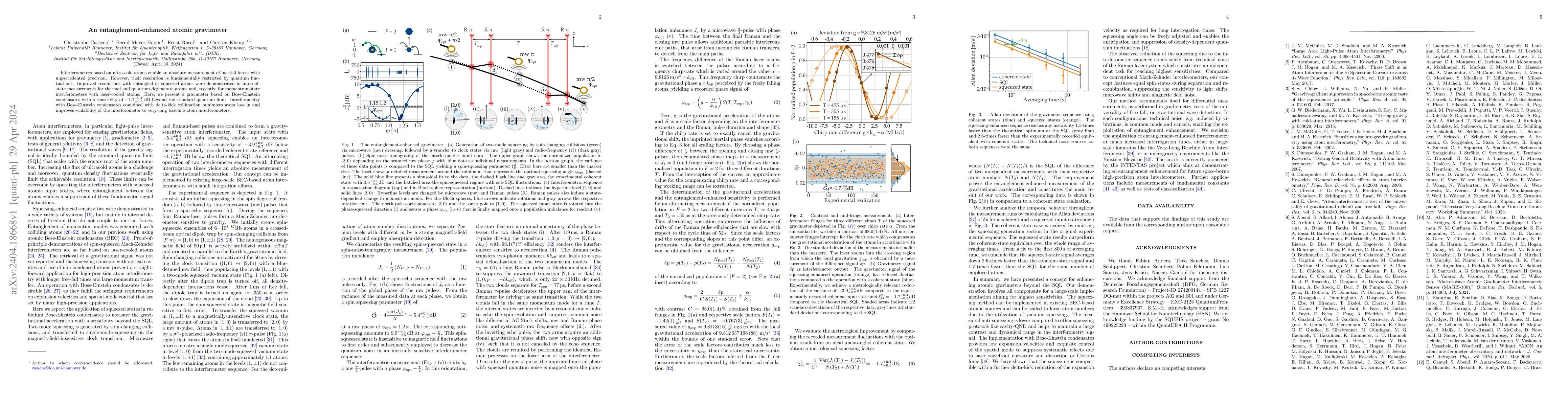 Thumbnail for An entanglement-enhanced atomic gravimeter