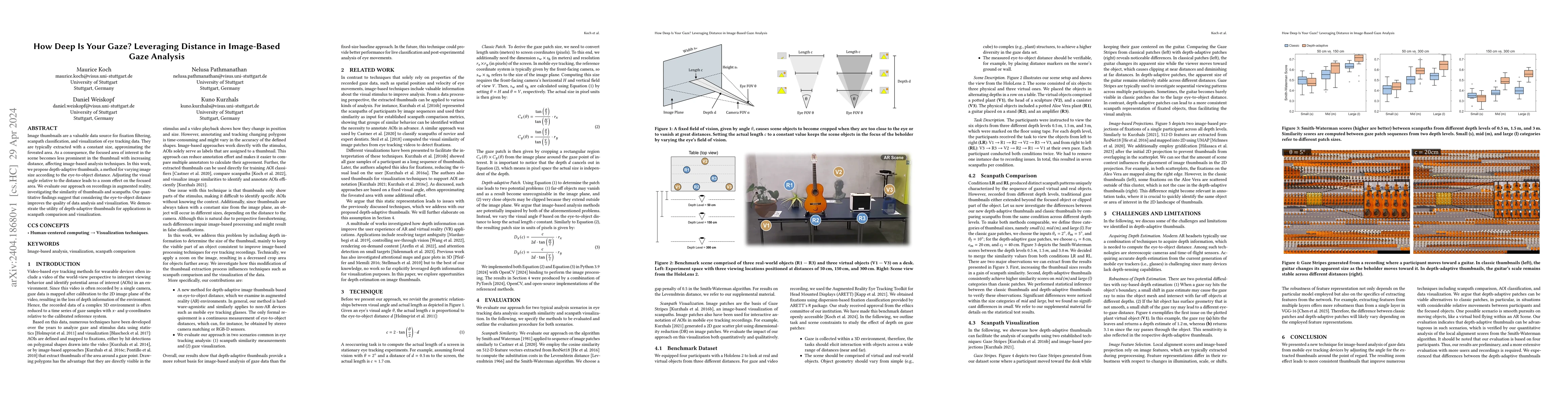 Thumbnail for How Deep Is Your Gaze? Leveraging Distance in Image-Based Gaze Analysis