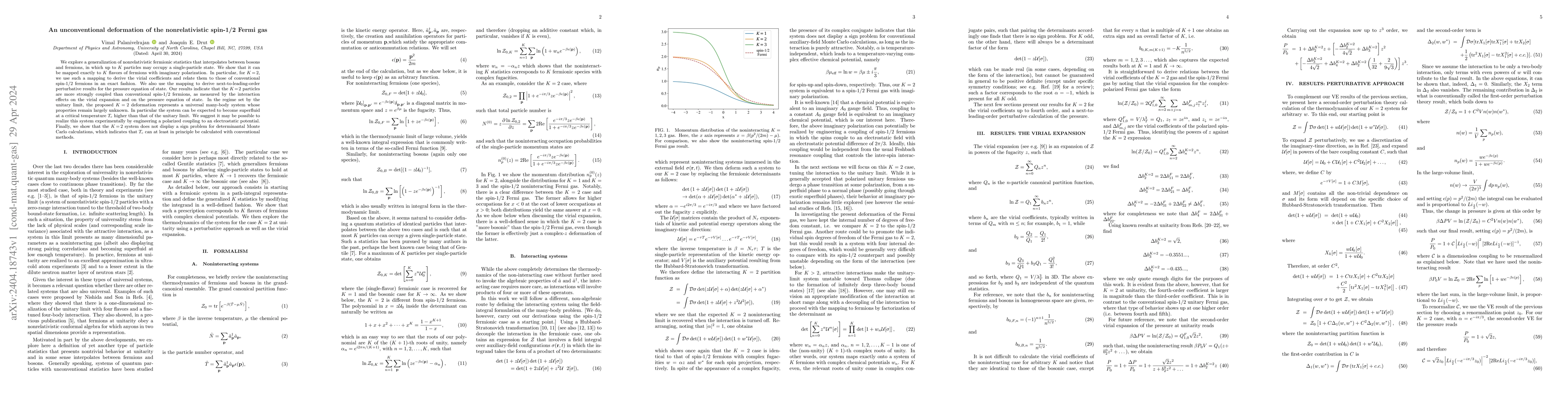 Thumbnail for An unconventional deformation of the nonrelativistic spin-1/2 Fermi gas