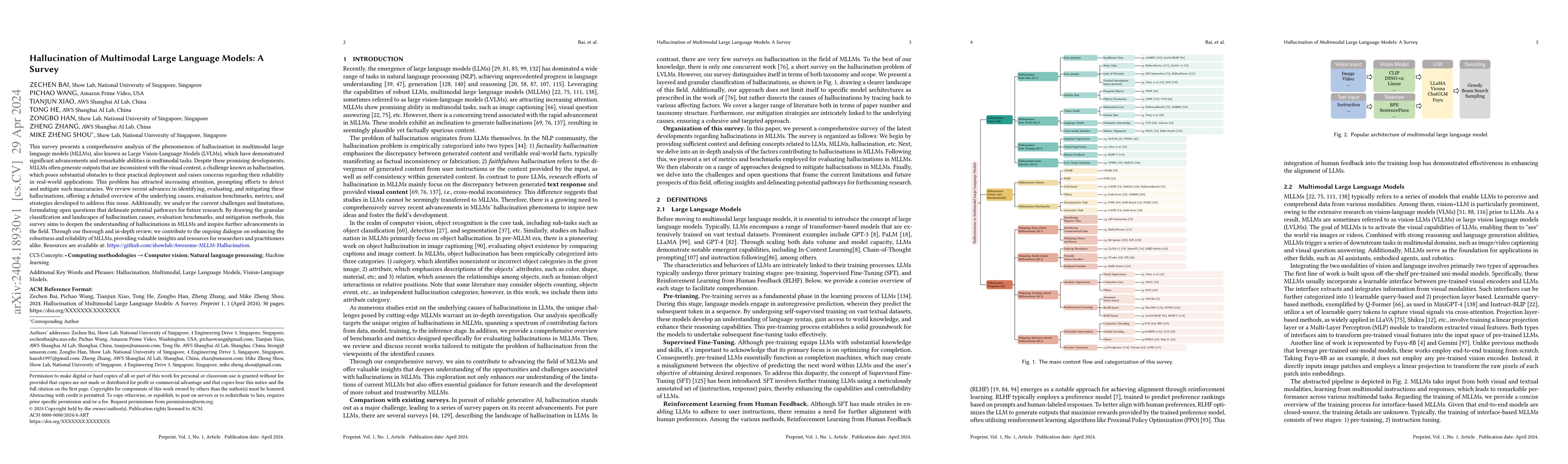 Thumbnail for Hallucination of Multimodal Large Language Models: A Survey