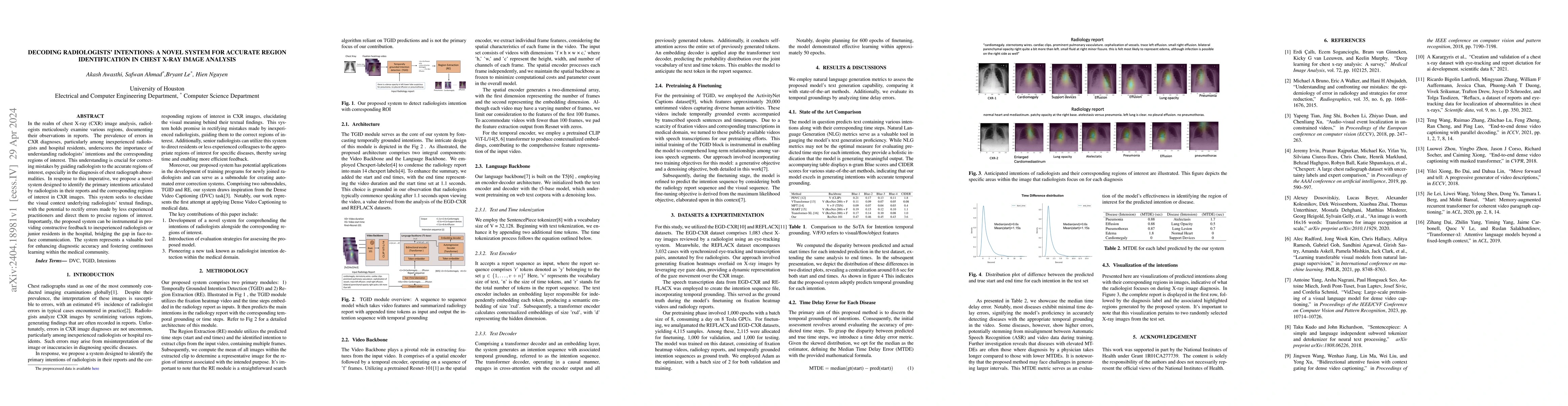 Thumbnail for Decoding Radiologists' Intentions: A Novel System for Accurate Region
  Identification in Chest X-ray Image Analysis