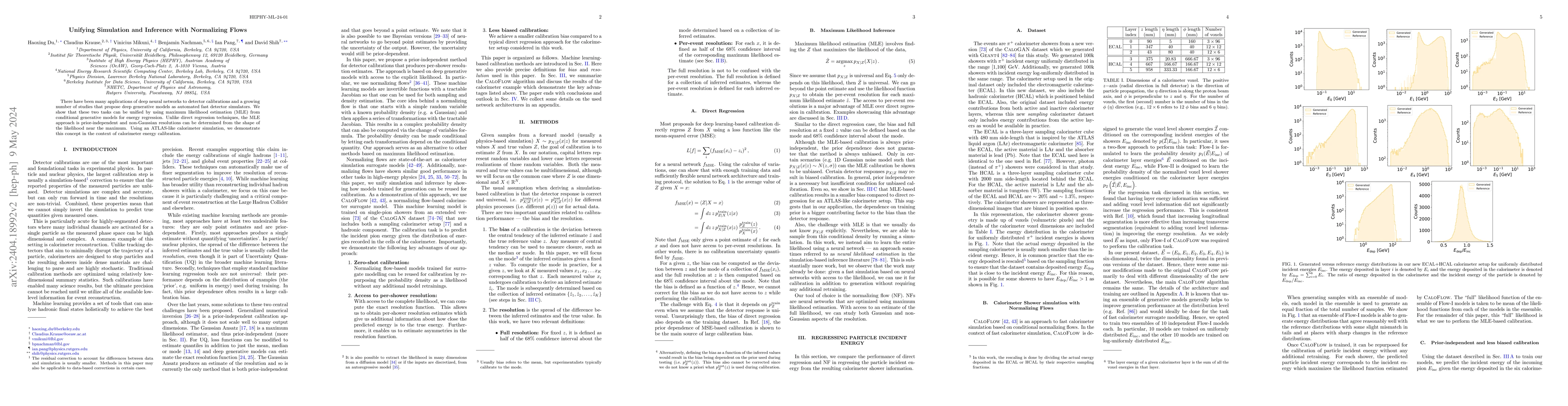 Thumbnail for Unifying Simulation and Inference with Normalizing Flows