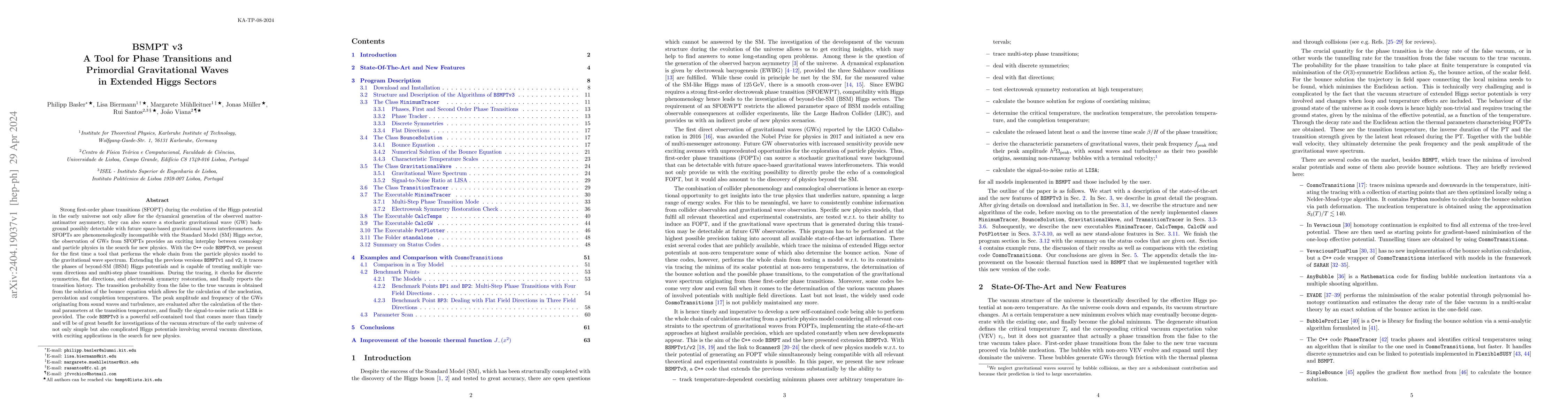 Thumbnail for BSMPT v3 A Tool for Phase Transitions and Primordial Gravitational Waves
  in Extended Higgs Sectors