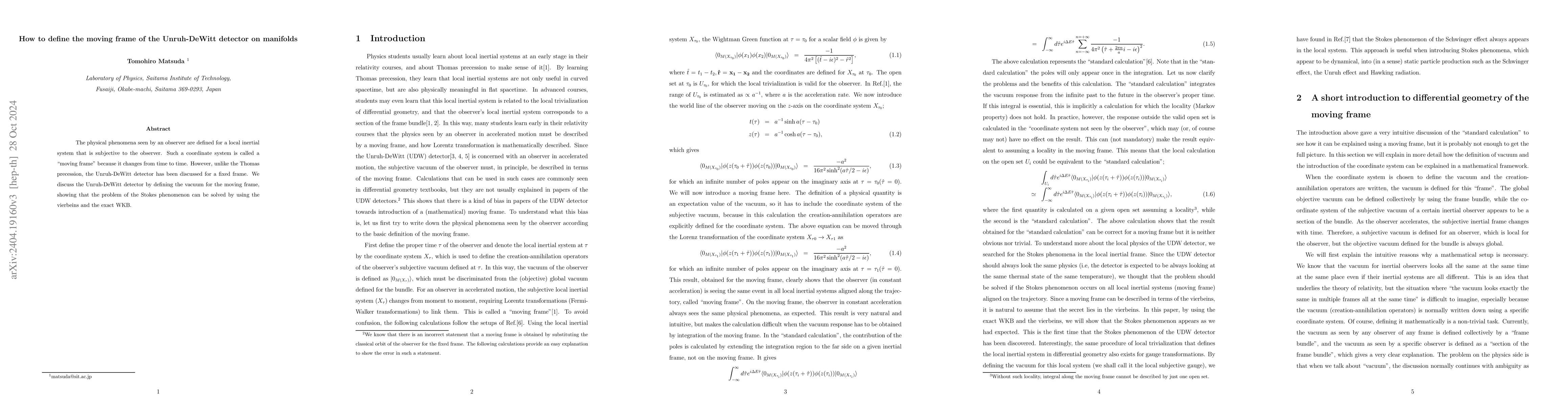 Thumbnail for How to define the Unruh-DeWitt detector on manifolds