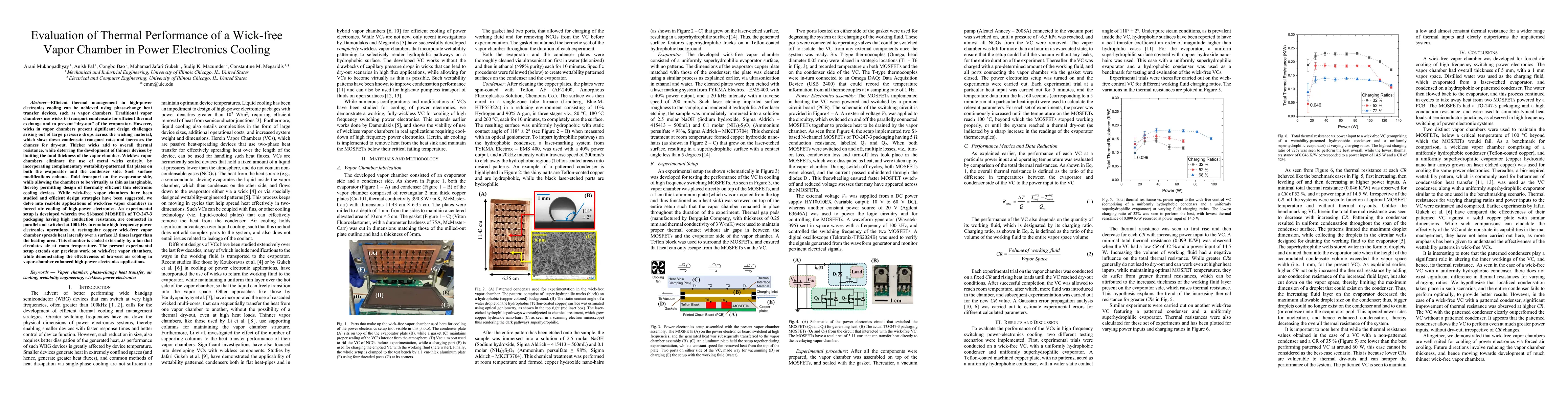 Thumbnail for Evaluation of Thermal Performance of a Wick-free Vapor Chamber in Power
  Electronics Cooling
