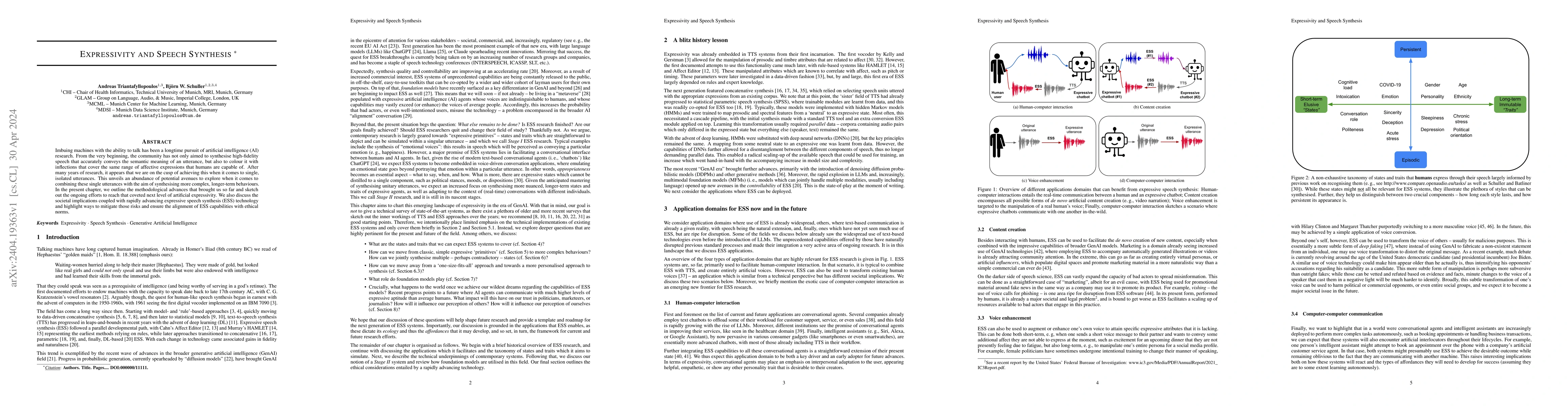 Thumbnail for Expressivity and Speech Synthesis