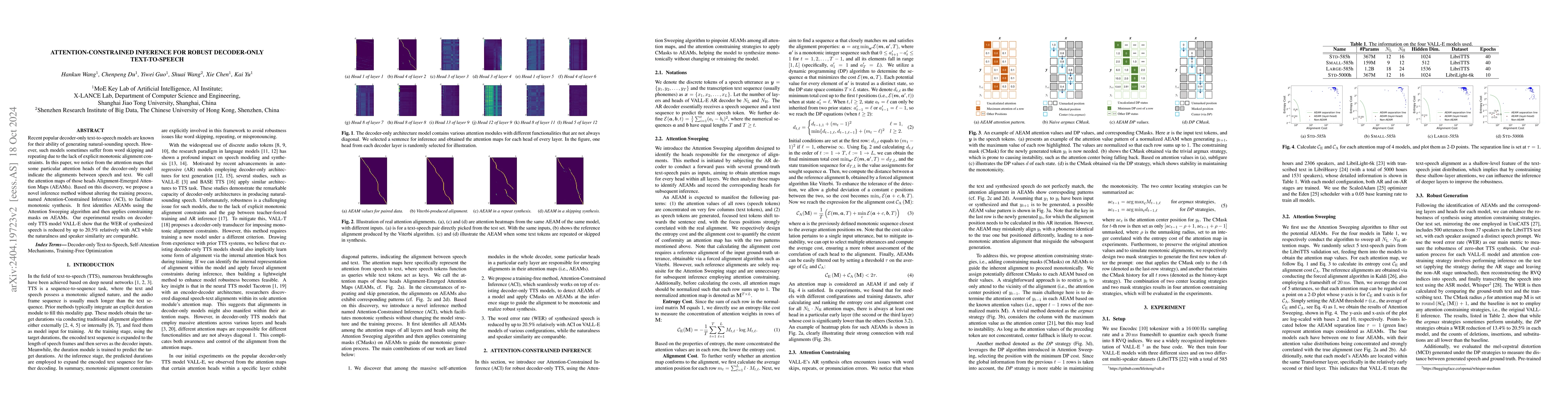 Thumbnail for Attention-Constrained Inference for Robust Decoder-Only Text-to-Speech