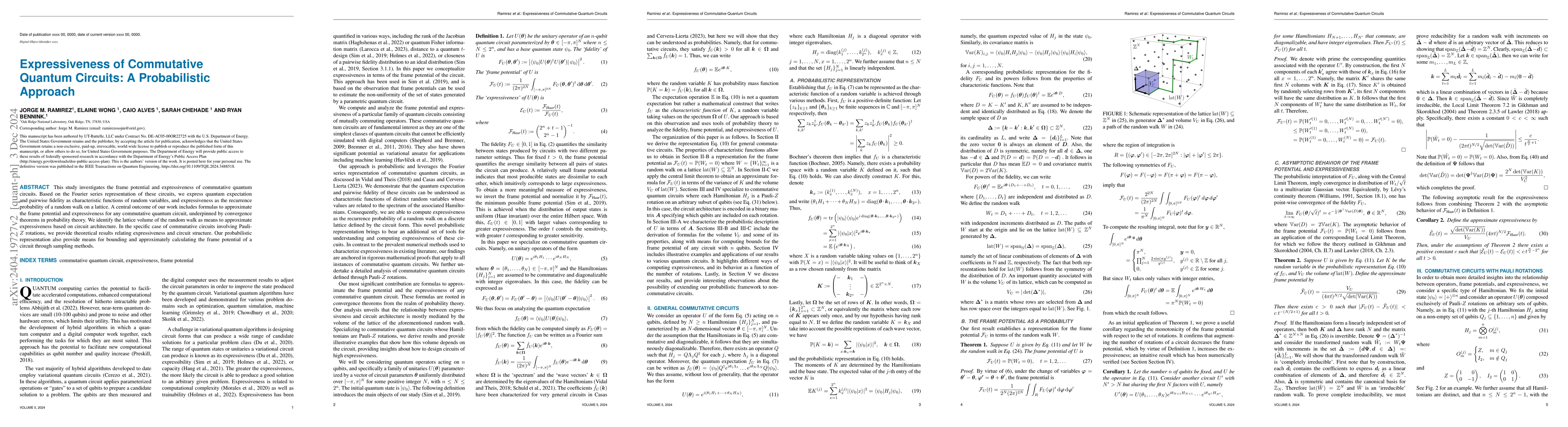 Thumbnail for Expressiveness of Commutative Quantum Circuits: A Probabilistic Approach