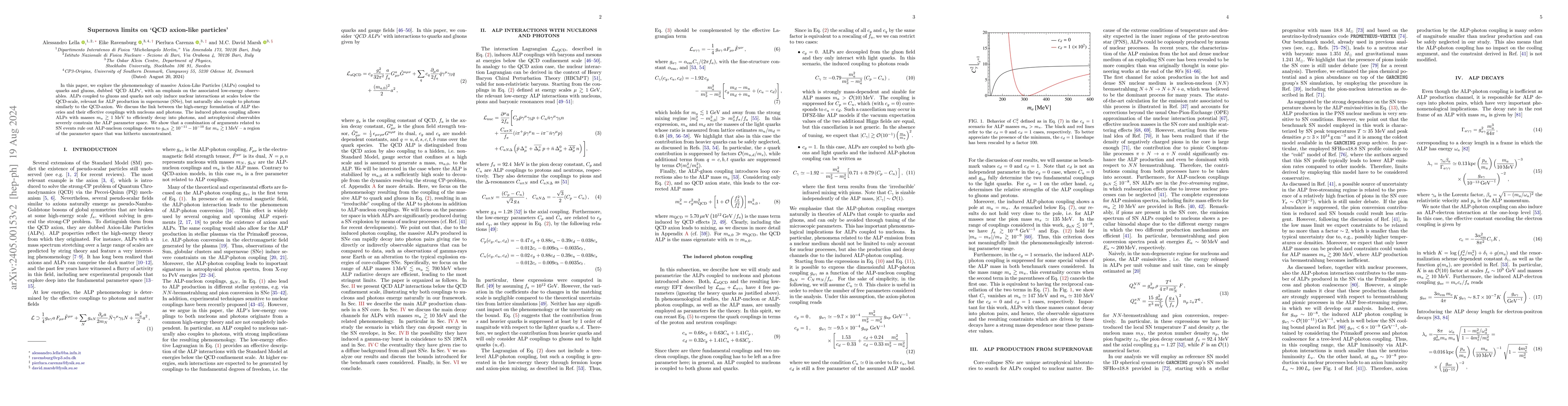 Thumbnail for Supernova limits on 'QCD axion-like particles'