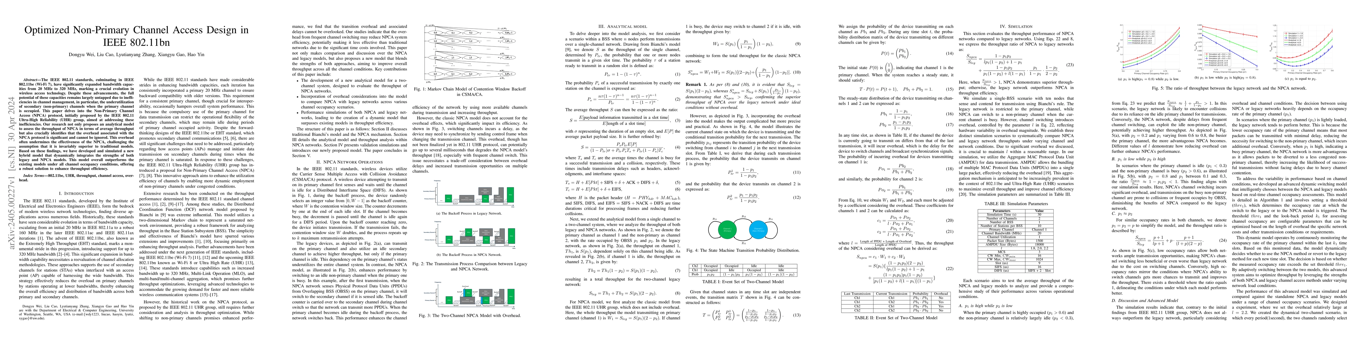 Thumbnail for Optimized Non-Primary Channel Access Design in IEEE 802.11bn