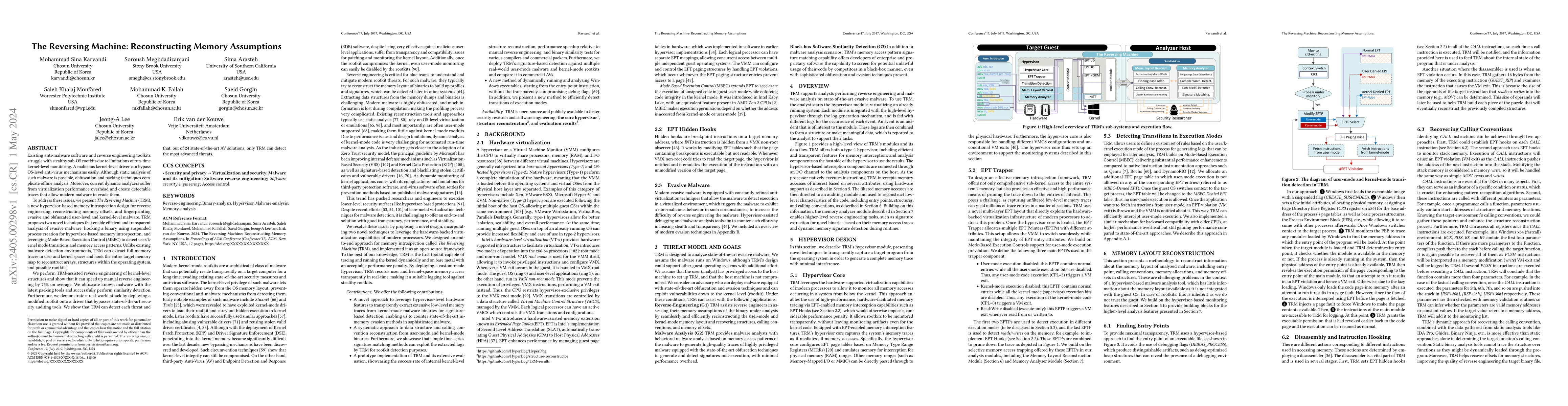 Thumbnail for The Reversing Machine: Reconstructing Memory Assumptions