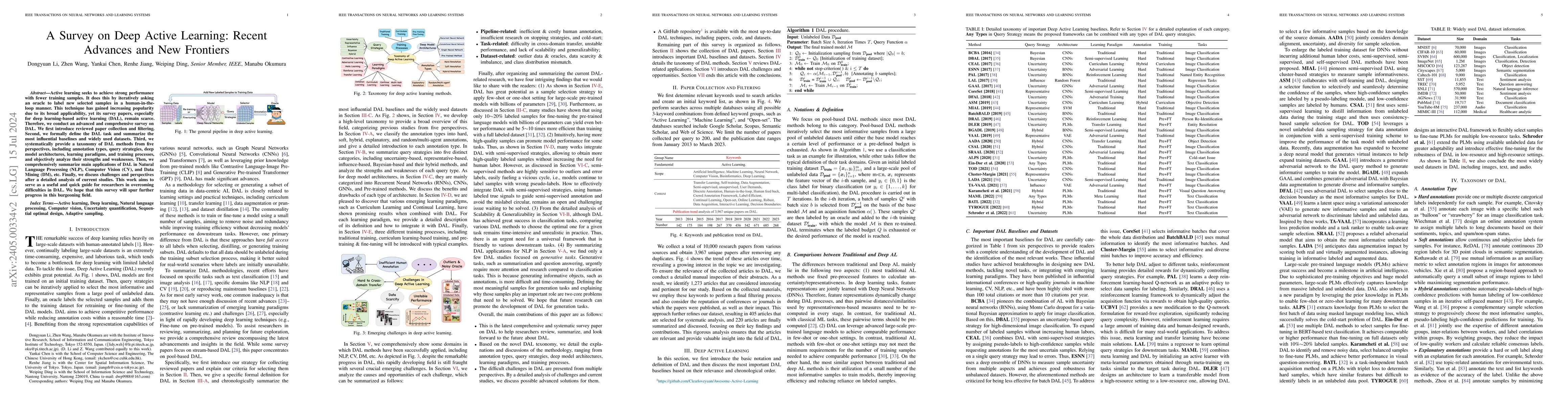 Thumbnail for A Survey on Deep Active Learning: Recent Advances and New Frontiers