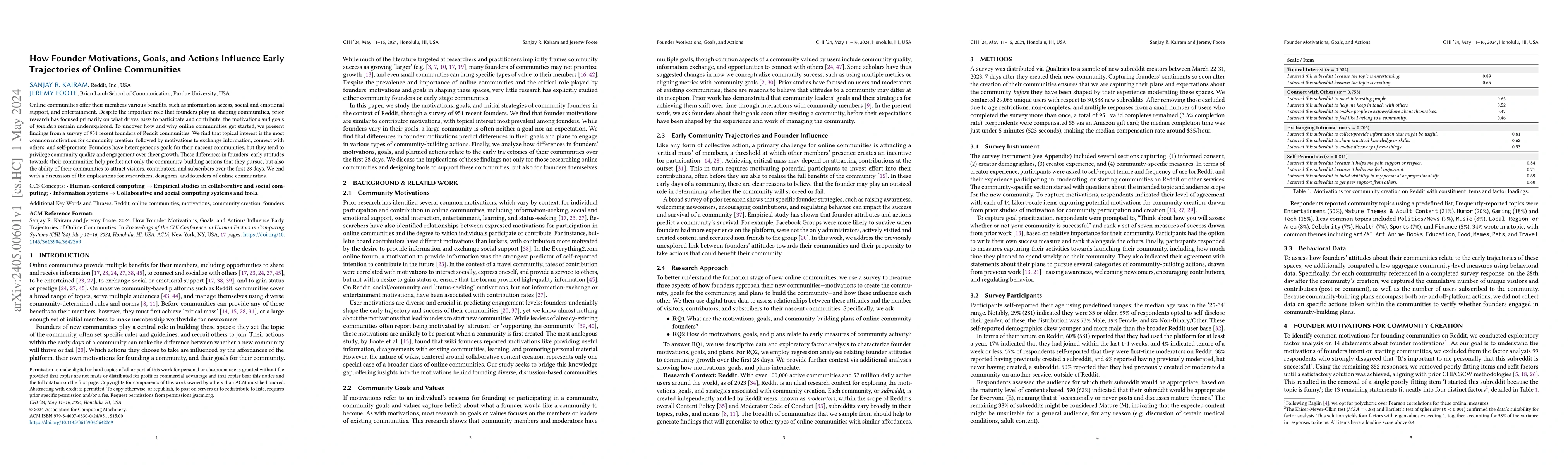 Thumbnail for How founder motivations, goals, and actions influence early trajectories
  of online communities