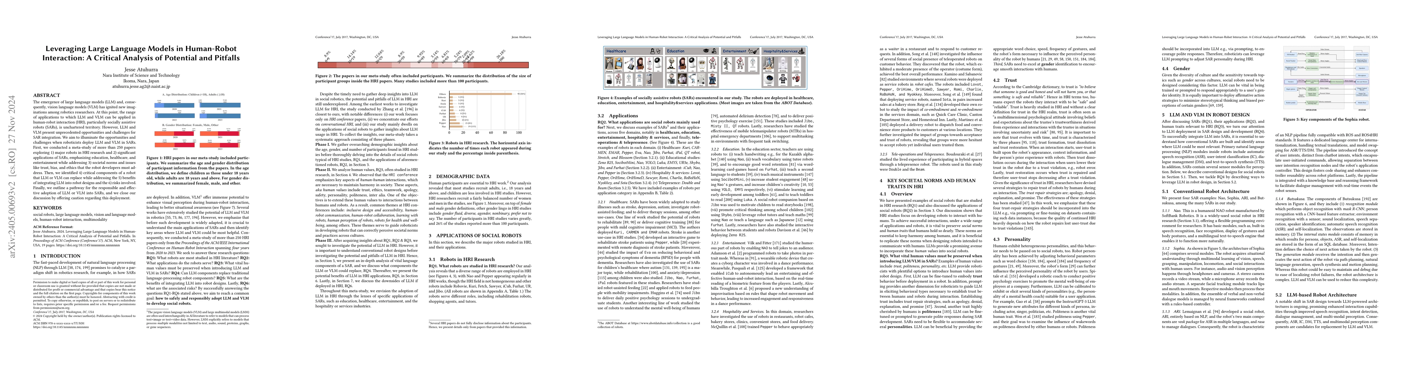 Thumbnail for Large Language Models for Human-Robot Interaction: Opportunities and
  Risks