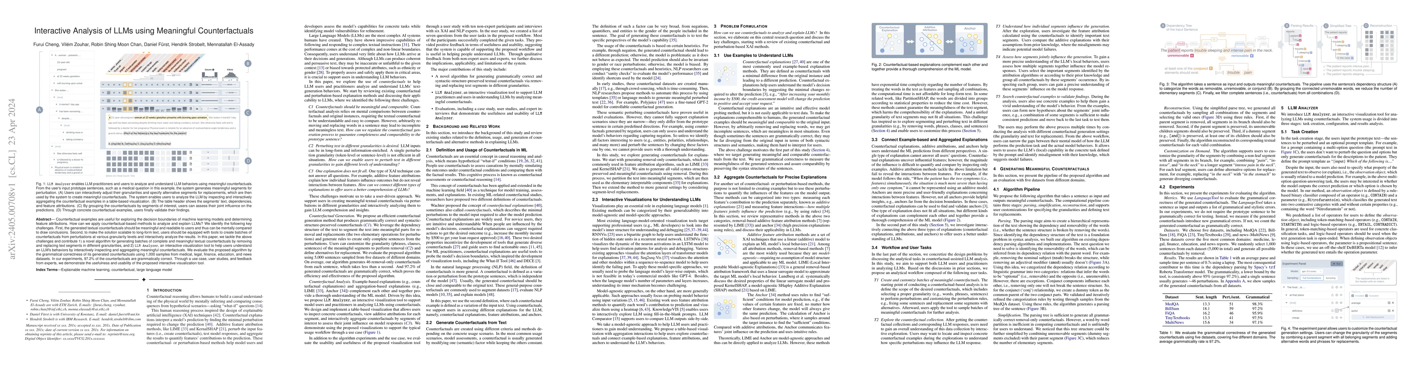 Thumbnail for Interactive Analysis of LLMs using Meaningful Counterfactuals