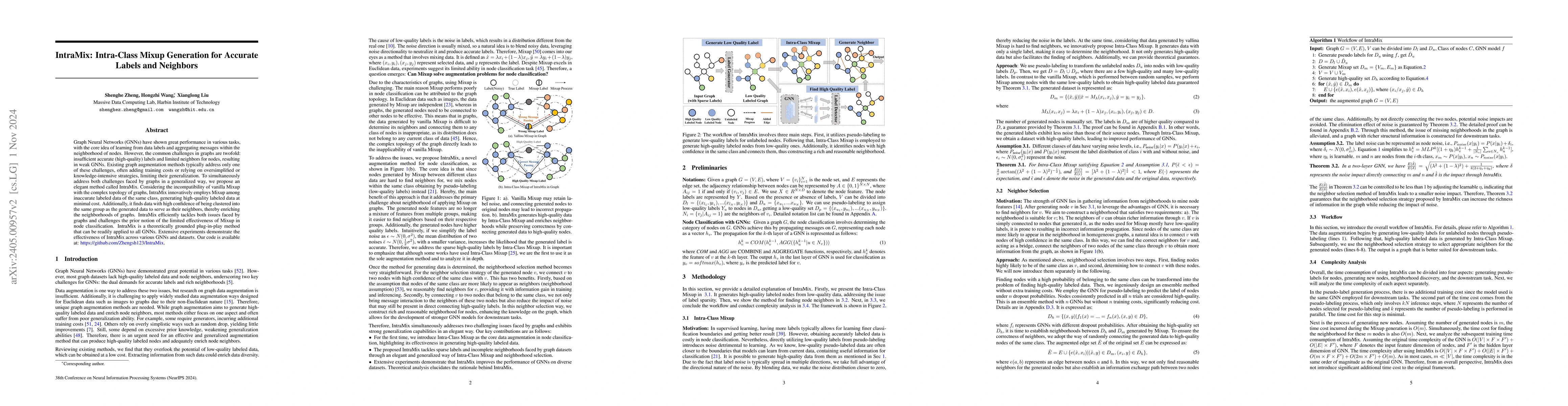 Thumbnail for IntraMix: Intra-Class Mixup Generation for Accurate Labels and Neighbors
