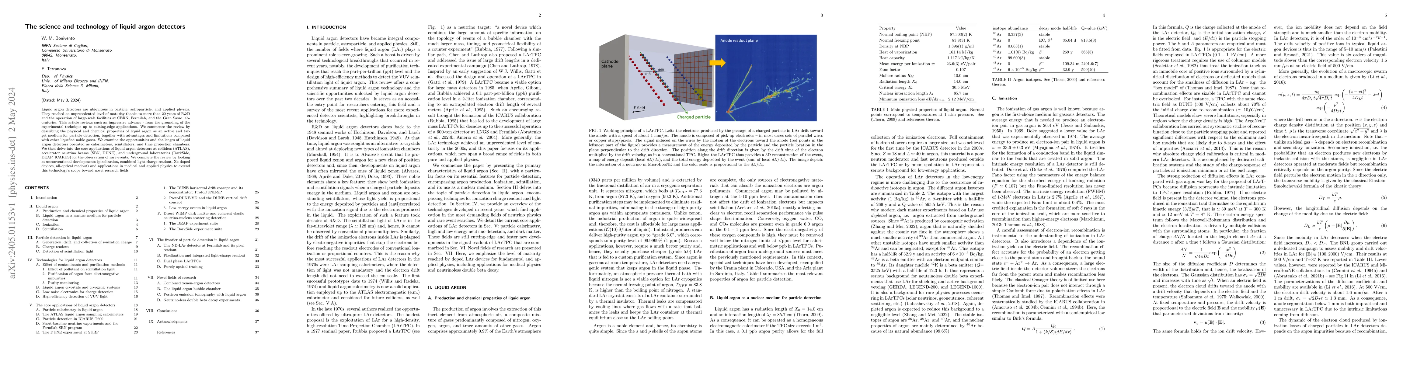 Thumbnail for The science and technology of liquid argon detectors